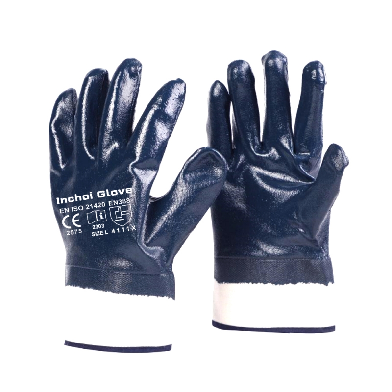 Heavy Duty Nitrile Coated Gloves Jersey liner Heavy Duty Nitrile Coated Gloves Jersey liner