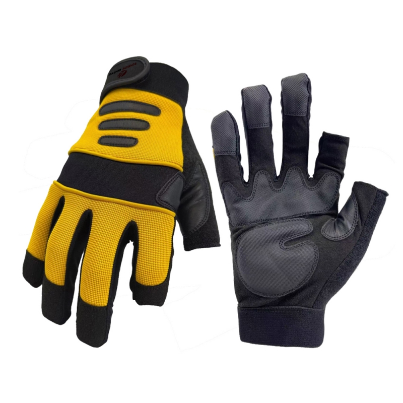 Half-Finger Mechanical Gloves with Enhanced Dexterity