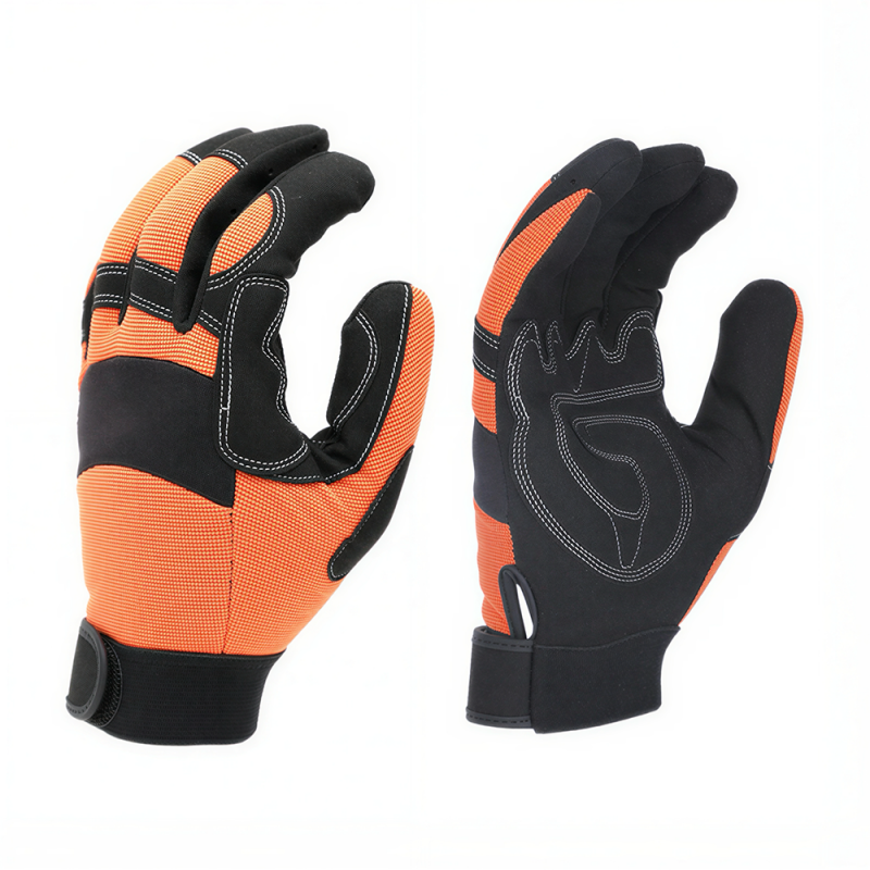 Mechanical Gloves with Padded & Reinforced