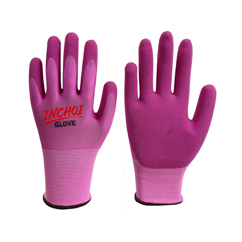 Sandy Latex Coated Garden Gloves