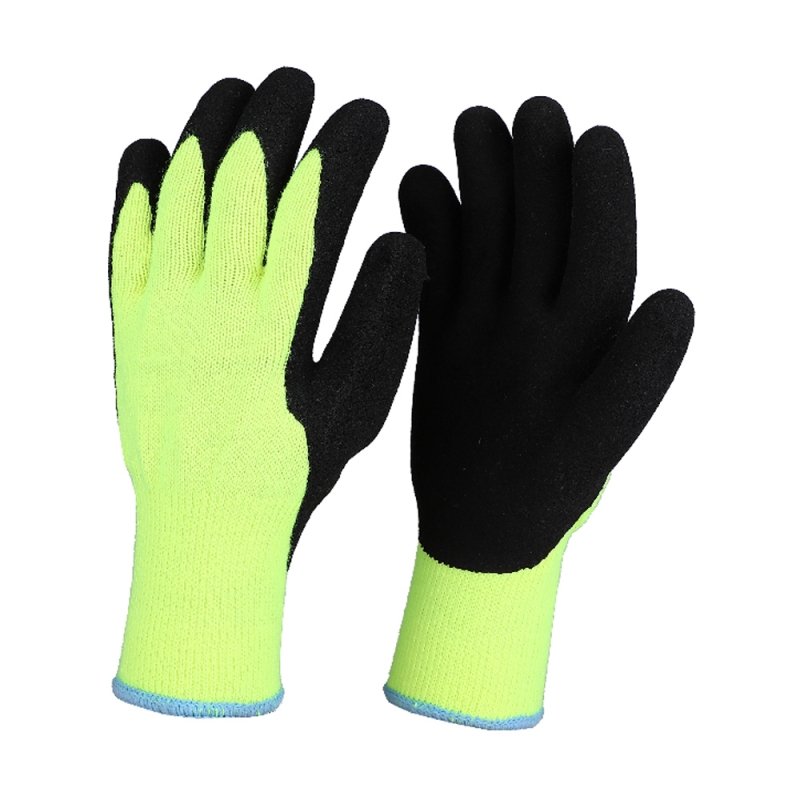 SANDY LATEX THERMAL GLOVES YELLOW COLOR SANDY LATEX THERMAL GLOVES YELLOW COLOR