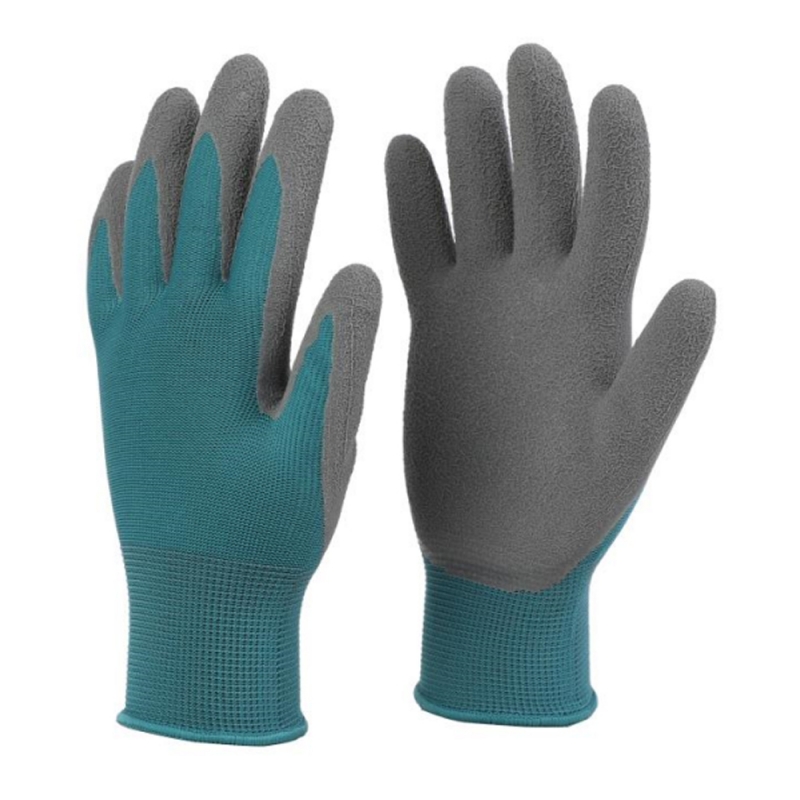 FOAM LATEX COATED GLOVES CANDY GREEN FOAM LATEX COATED GLOVES CANDY GREEN