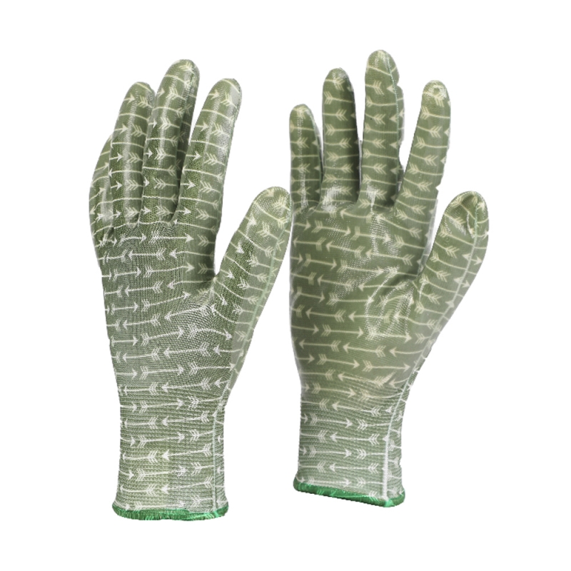 CLEAR NITRILE COATED GLOVES CLEAR NITRILE COATED GLOVES