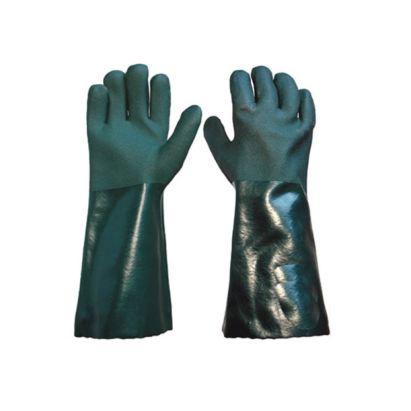 PVC GLOVES DARK GREEN COLOR PVC GLOVES DARK GREEN COLOR