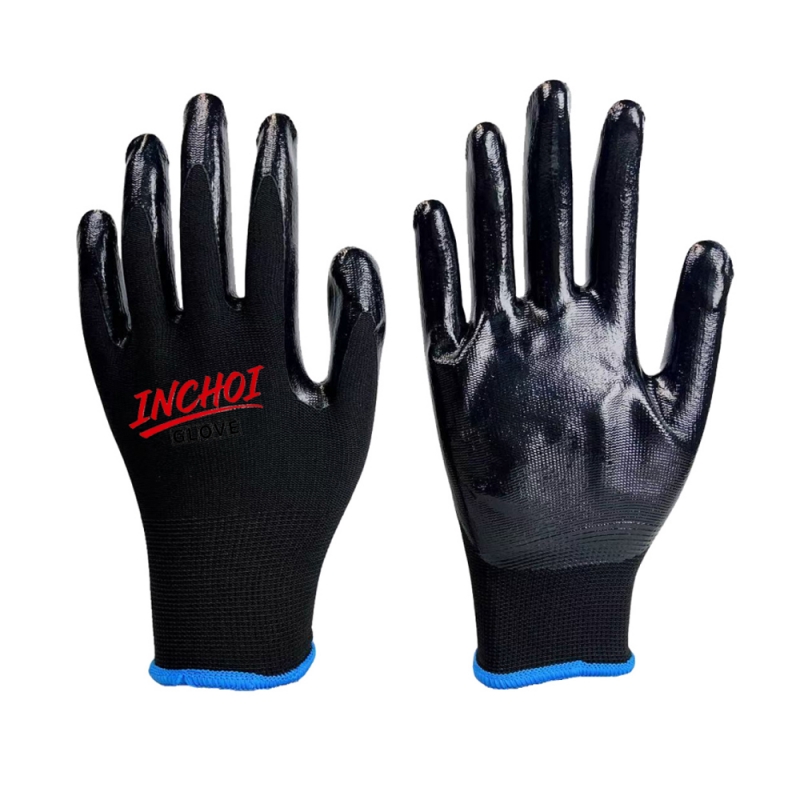 Nitrile Coated Work Gloves (13-Gauge)