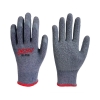 Economic 10-Gauge Crinkle Latex Work Gloves