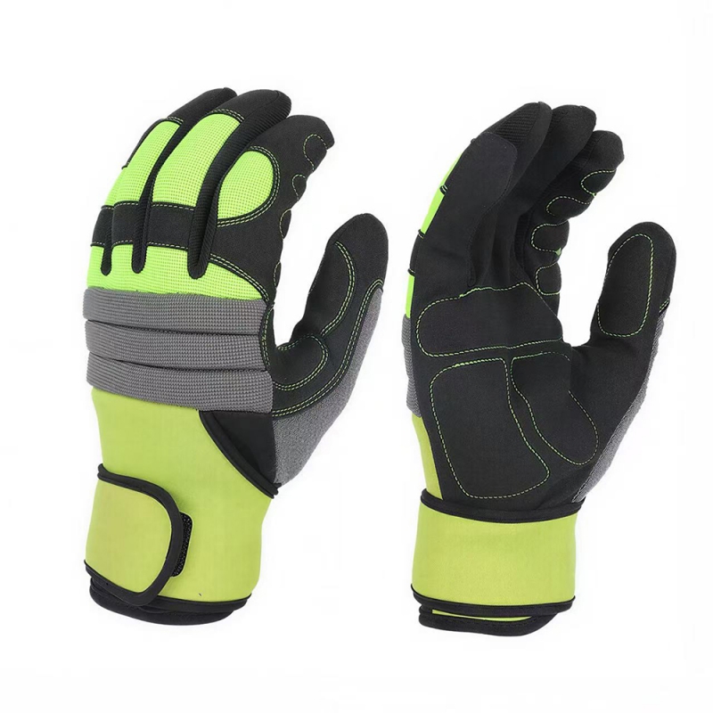 Mechanical Gloves with Padded & Reinforced