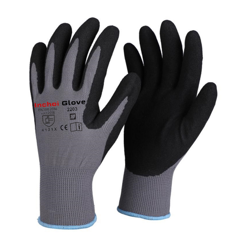 SANDY FOAM NITRILE COATED GLOVES GREY SANDY FOAM NITRILE COATED GLOVES GREY
