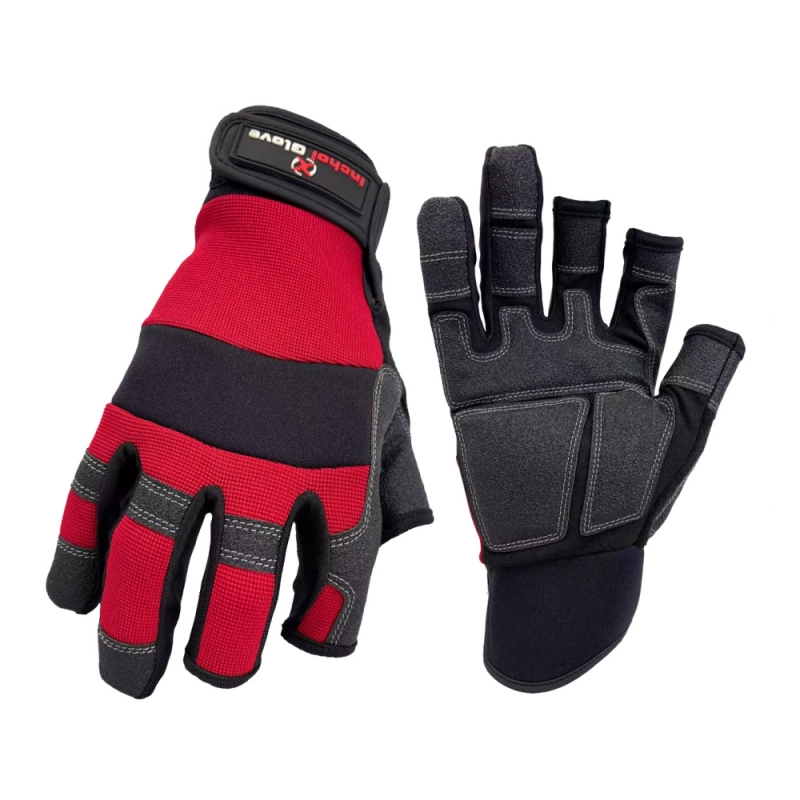 Half-Finger Mechanical Gloves with Enhanced Dexterity