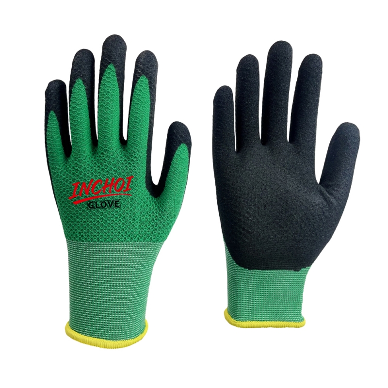 Hexa-Comb Sandy Nitrile Gloves 