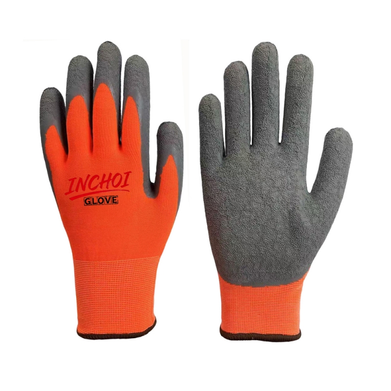 Double Layer Winter Latex Gloves 
