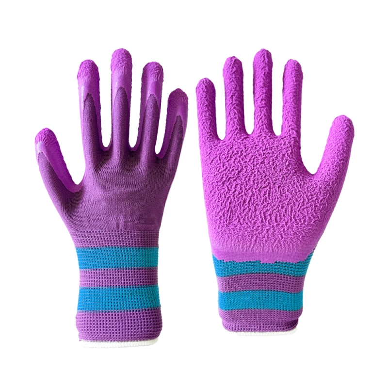 KIDS GARDEN PROTECTION GLOVES DOUBLE COLOR KIDS GARDEN PROTECTION GLOVES DOUBLE COLOR