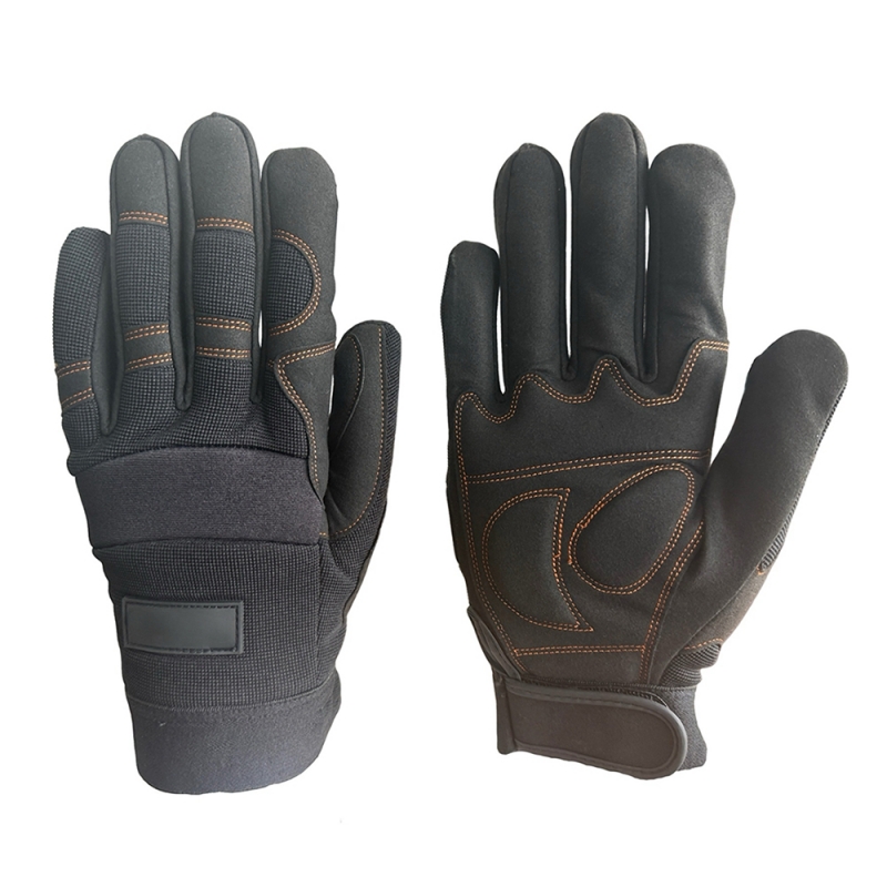 Mechanical Gloves with Padded & Reinforced