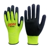 15-Gauge Work Gloves with Sandy Latex Coating