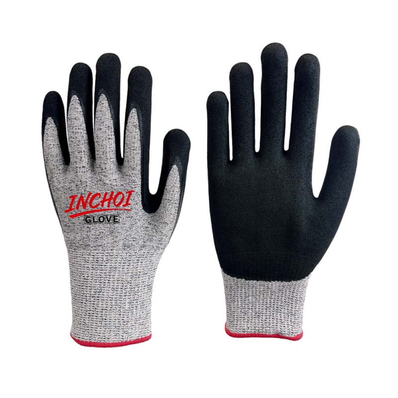 Sandy Nitrile Cut Resistant Gloves