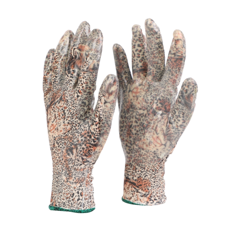 CLEAR NITRILE COATED GLOVES CLEAR NITRILE COATED GLOVES