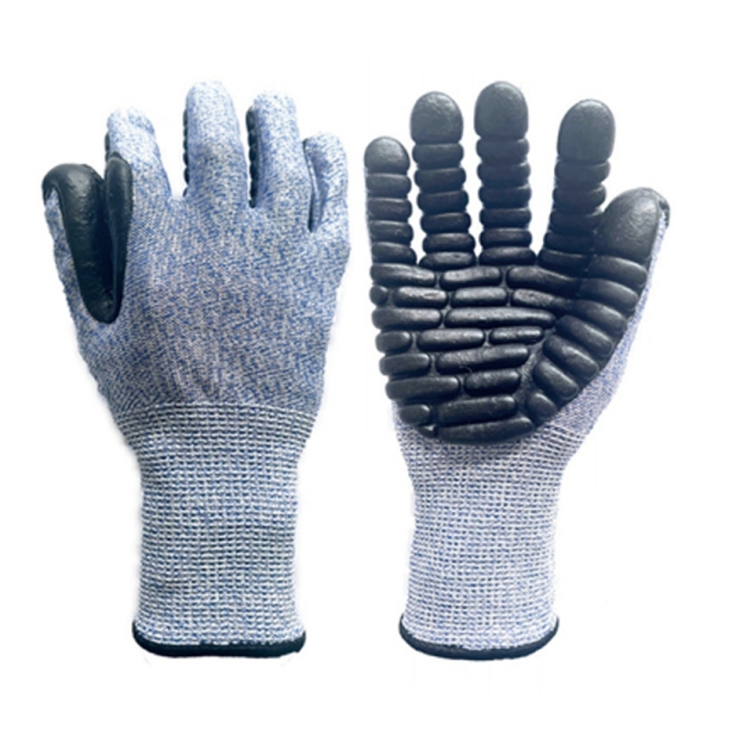 ANTI-VIBRATION GLOVES WITH HPPE LINER