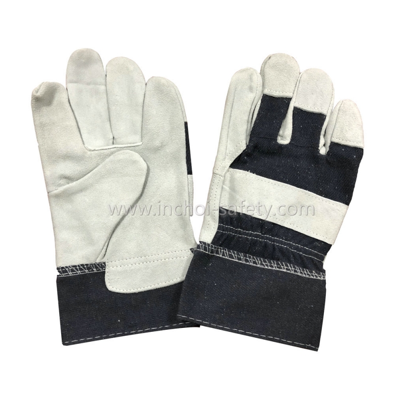 HALF LEATHER GLOVES PASTY CUFF HALF LEATHER GLOVES PASTY CUFF