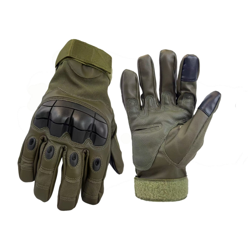 Mechanical Gloves with Knuckle Guard & Reinforced