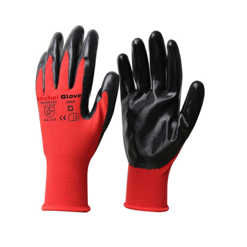 SMOOTH NITRILE COATED GLOVES RED SMOOTH NITRILE COATED GLOVES RED