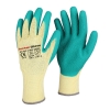 10 GAUGE CRINKLE LATEX COATED GLOVES ORANGE 