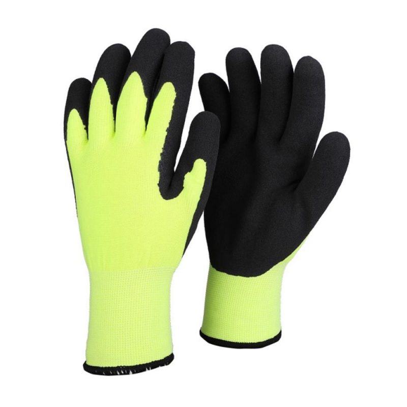 SANDY LATEX THERMAL GLOVES YELLOW COLOR SANDY LATEX THERMAL GLOVES YELLOW COLOR
