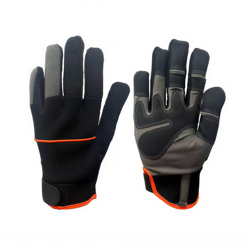 Mechanical Gloves with Padded & Reinforced