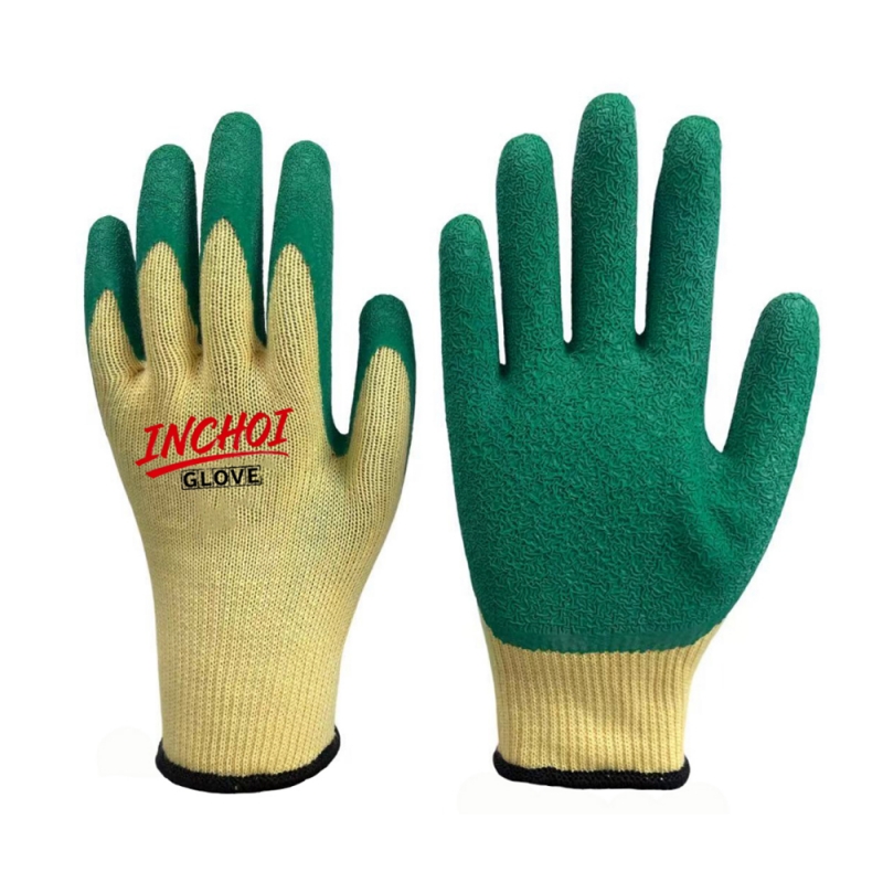 Standard Grade Crinkle Latex Work Gloves