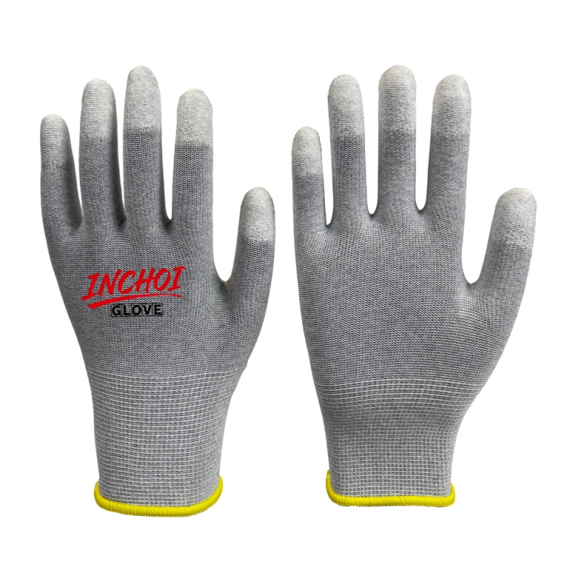 PU Finger-tips Dipped Gloves