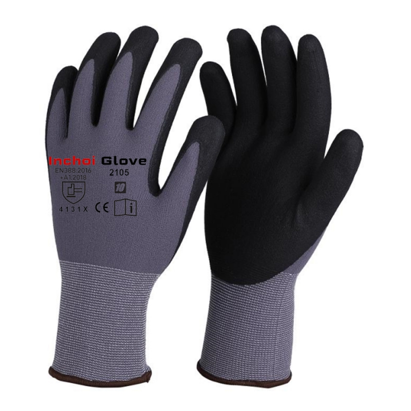 WATER-BASED NITRILE COATED GLOVES WATER-BASED NITRILE COATED GLOVES
