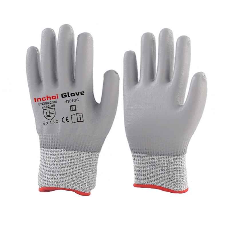 CUT RESISTANT GLOVES WITH PU FULLY CUT RESISTANT GLOVES WITH PU FULLY