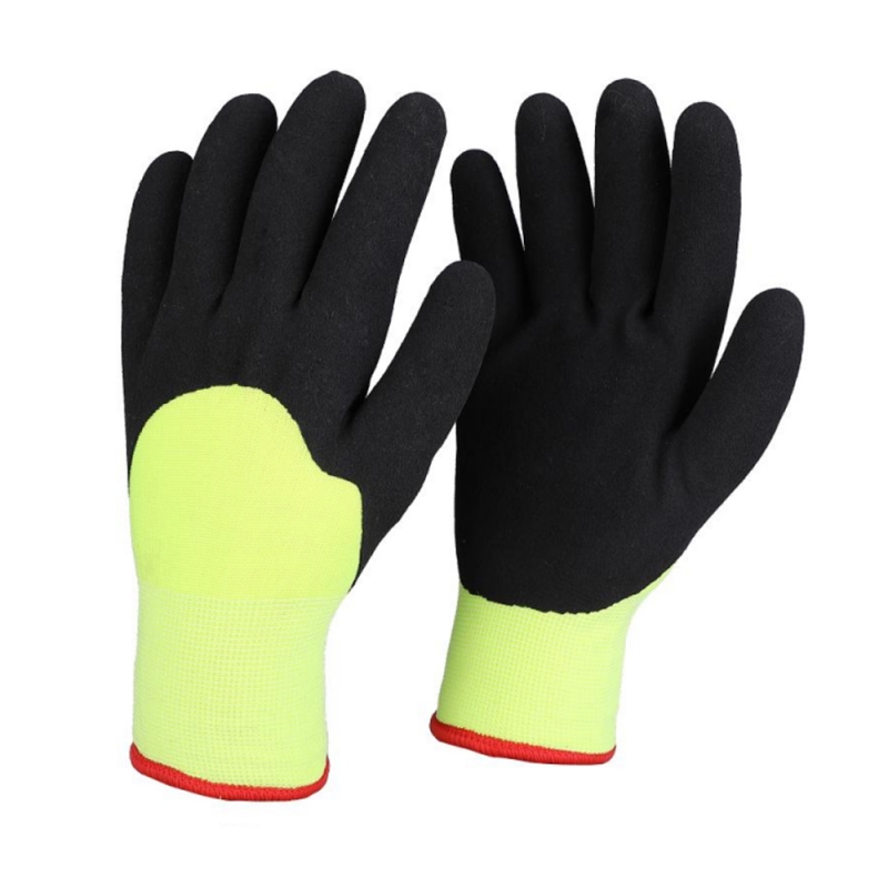 SANDY LATEX THERMAL GLOVES YELLOW COLOR SANDY LATEX THERMAL GLOVES YELLOW COLOR