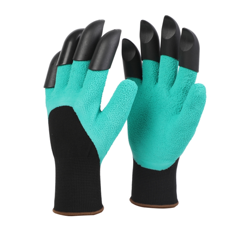LATEX COATED GARDEN GLOVES WITH ABS LATEX COATED GARDEN GLOVES WITH ABS