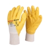 Heavy Duty Nitrile Coated Gloves Interlock liner