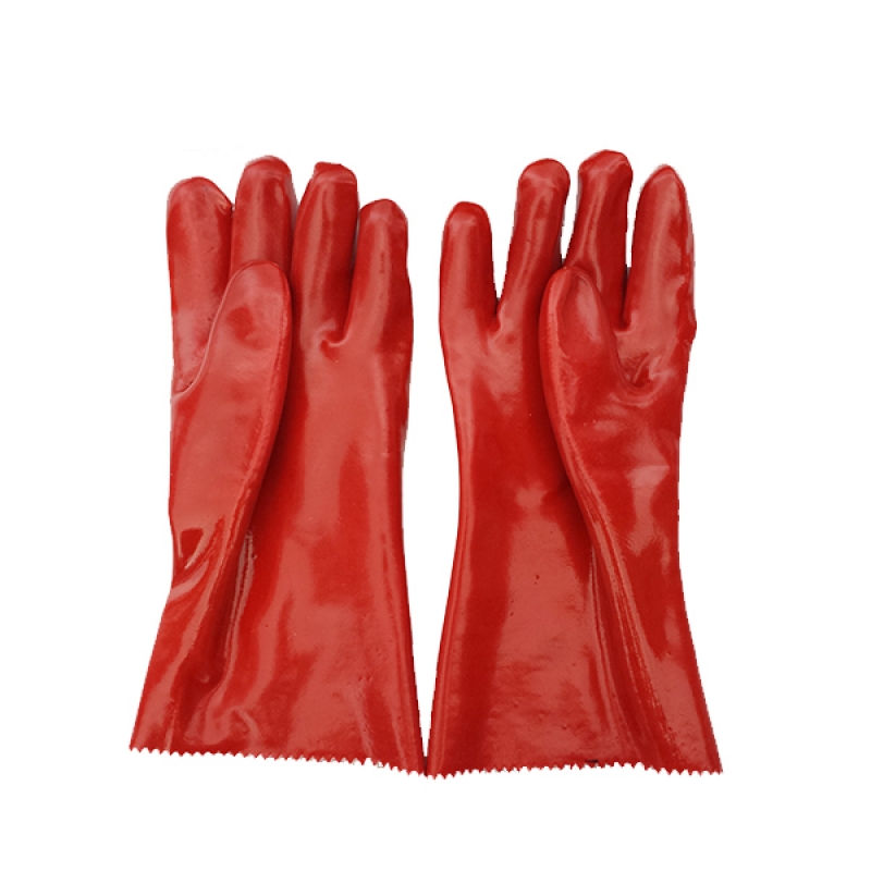 PVC GLOVES 35CM SMOOTH FINISH