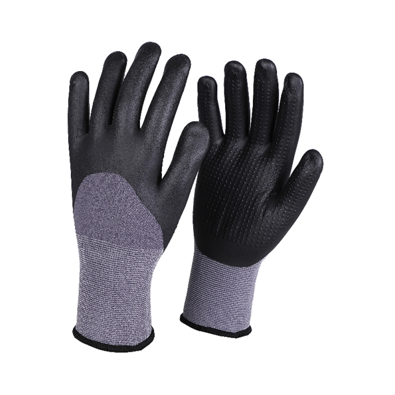 MICRO FOAM NITRILE DOTS GLOVES 3/4 COAT MICRO FOAM NITRILE DOTS GLOVES 3/4 COAT