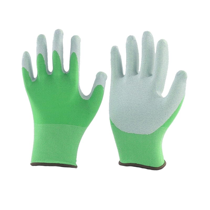RECYCLED (R-PET) GLOVES SANDY FOAM LATEX RECYCLED (R-PET) GLOVES SANDY FOAM LATEX