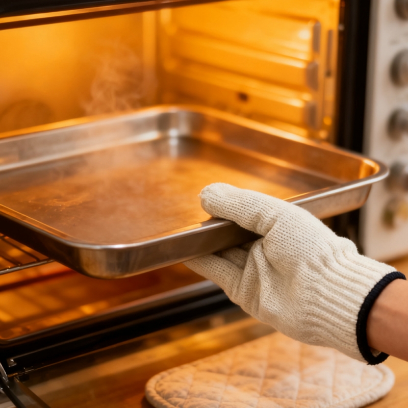 NOMEX Oven Gloves with Optional Silicone Palm