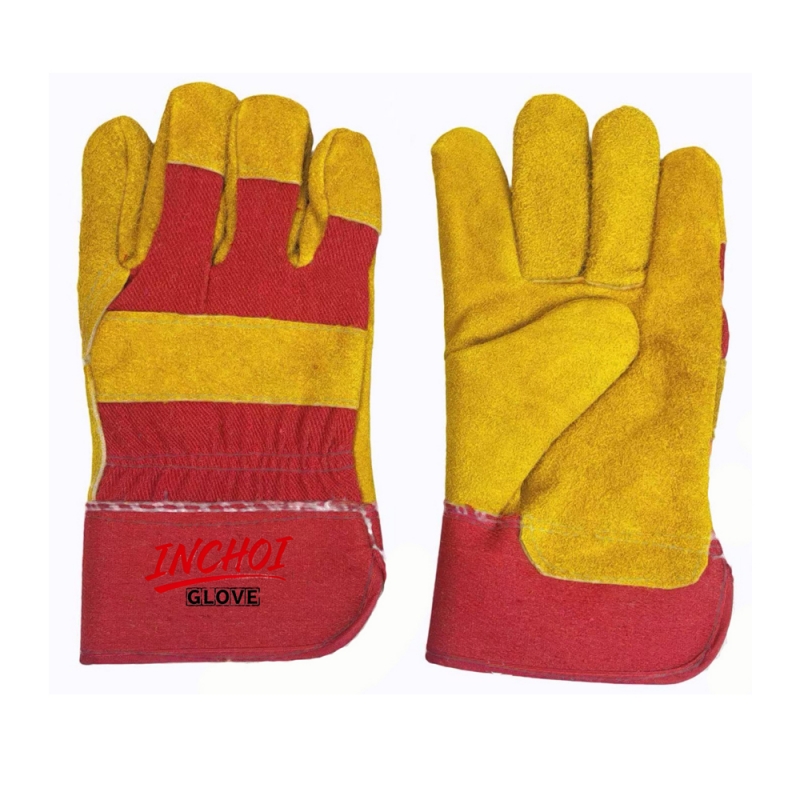 HEAVY-DUTY LEATHER WORK GLOVES