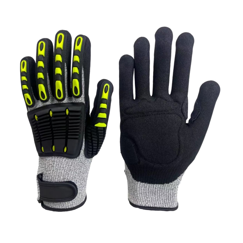 Anti-Impact Cut Resistant Gloves Velcro Closure