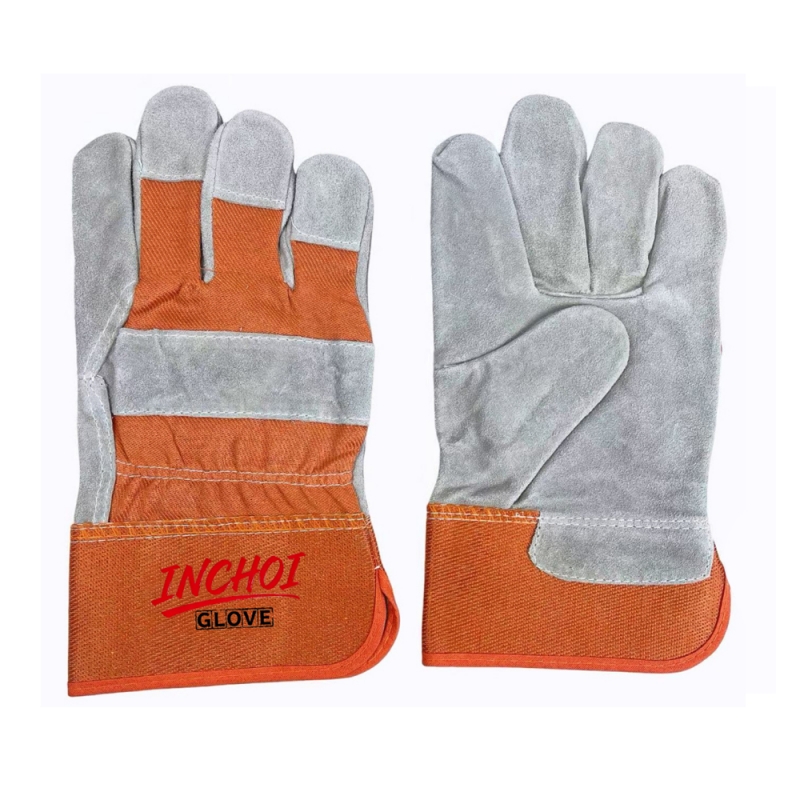 HEAVY-DUTY LEATHER WORK GLOVES