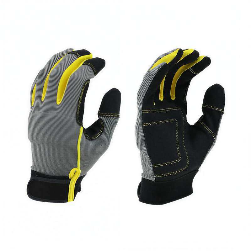 Mechanical Gloves with Padded & Reinforced
